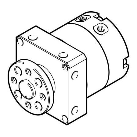 Festo Semi-Rotary Drive DSM-T-10-240-P-FW DSM-T-10-240-P-FW